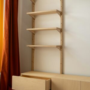 Bedroom Ladder Shelf