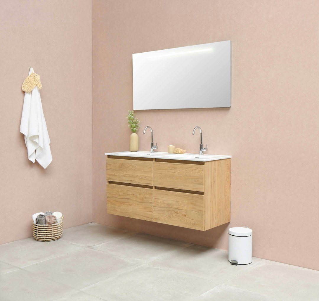 Marble Top Vanity Unit — angle 2