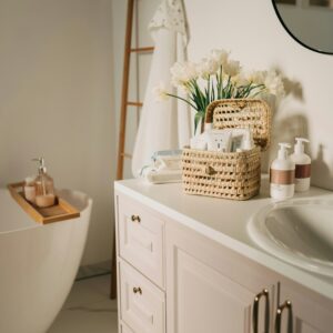 Open-Shelf Storage Cabinet