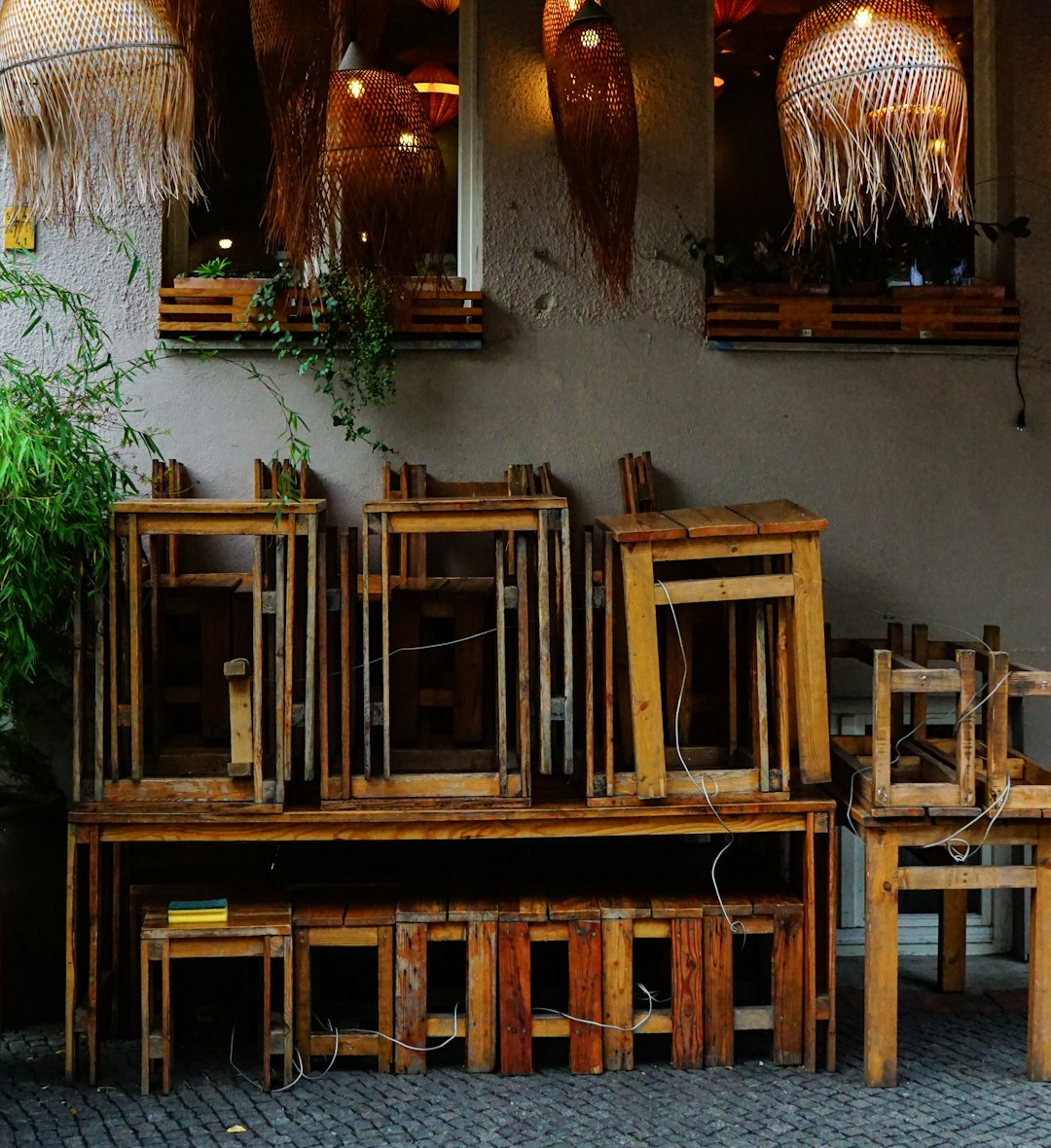 Rush-Seat Dining Chair — angle 4