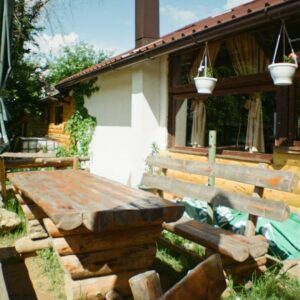 Teak Bistro Table