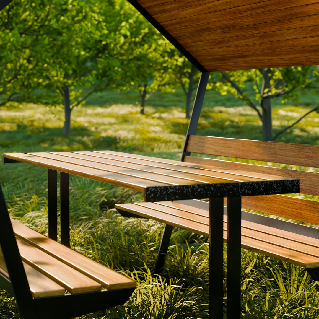 Teak Garden Set — angle 4